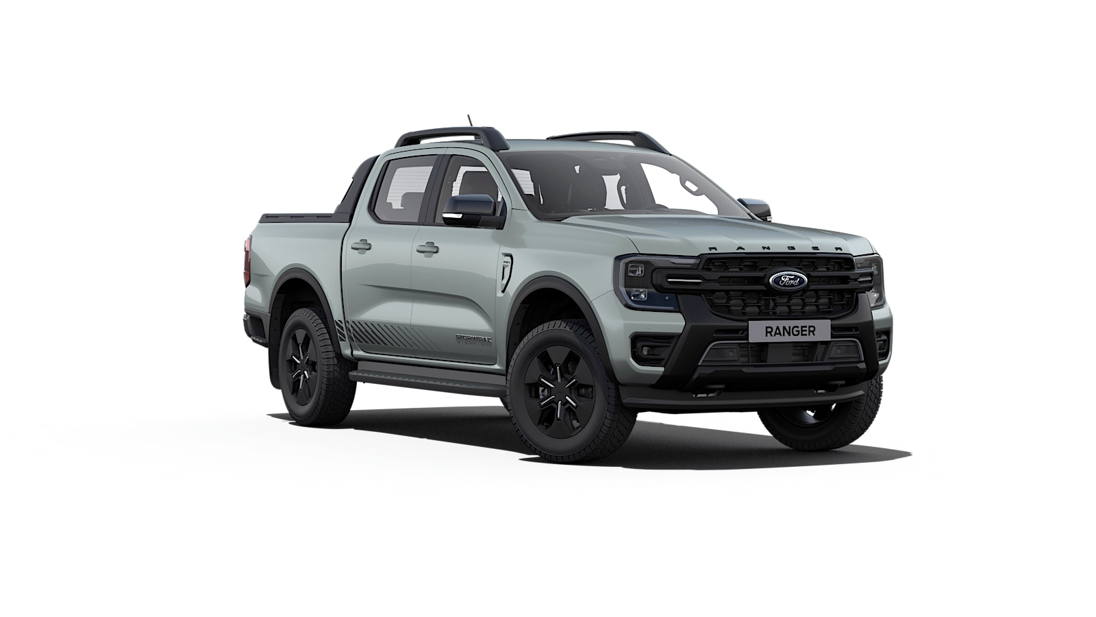 Ford Ranger Stormtrak from 3/4 front angle