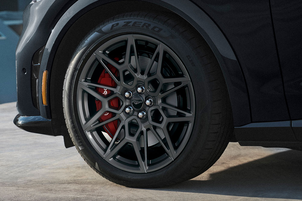  Ford Mustang Mach-E detail of alloy wheel