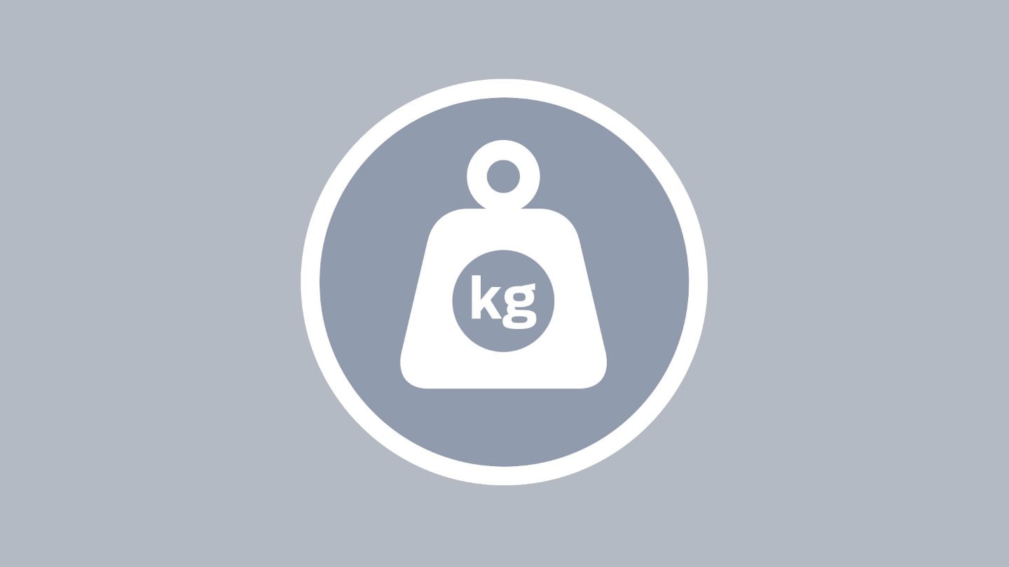 Vehicle weight icon