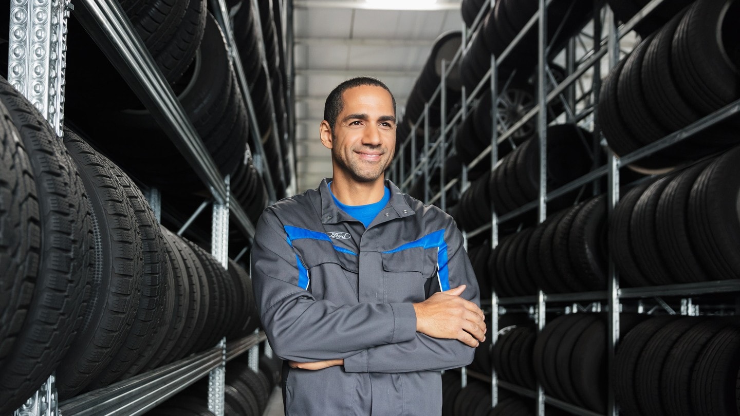 Mustang Mach-e on a snowy road Mustang Mach-e on a snowy road